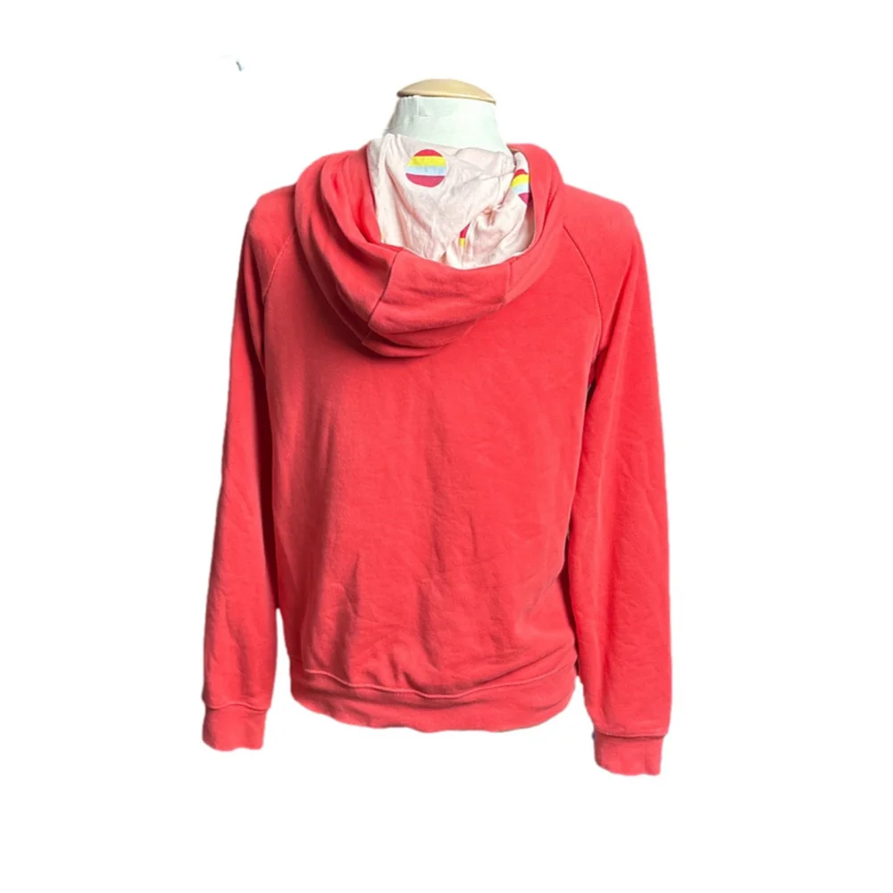 Women's Nike Hoodie Red Pink (coral) S - Picture 2 of 5